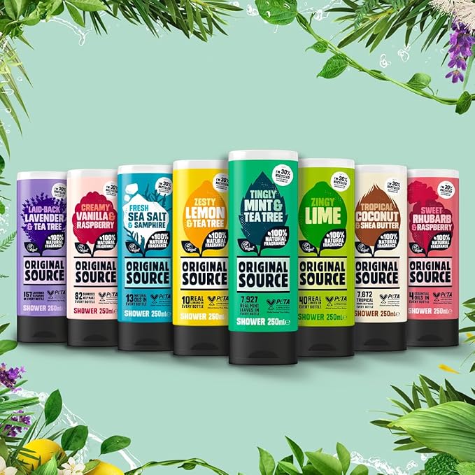 Original Source Rhubarb and Raspberry Shower Gel, 250ml