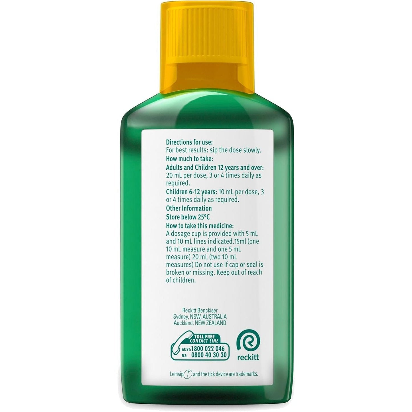 Lemsip Dry Cough Honey Flavour Oral Liquid 180mL