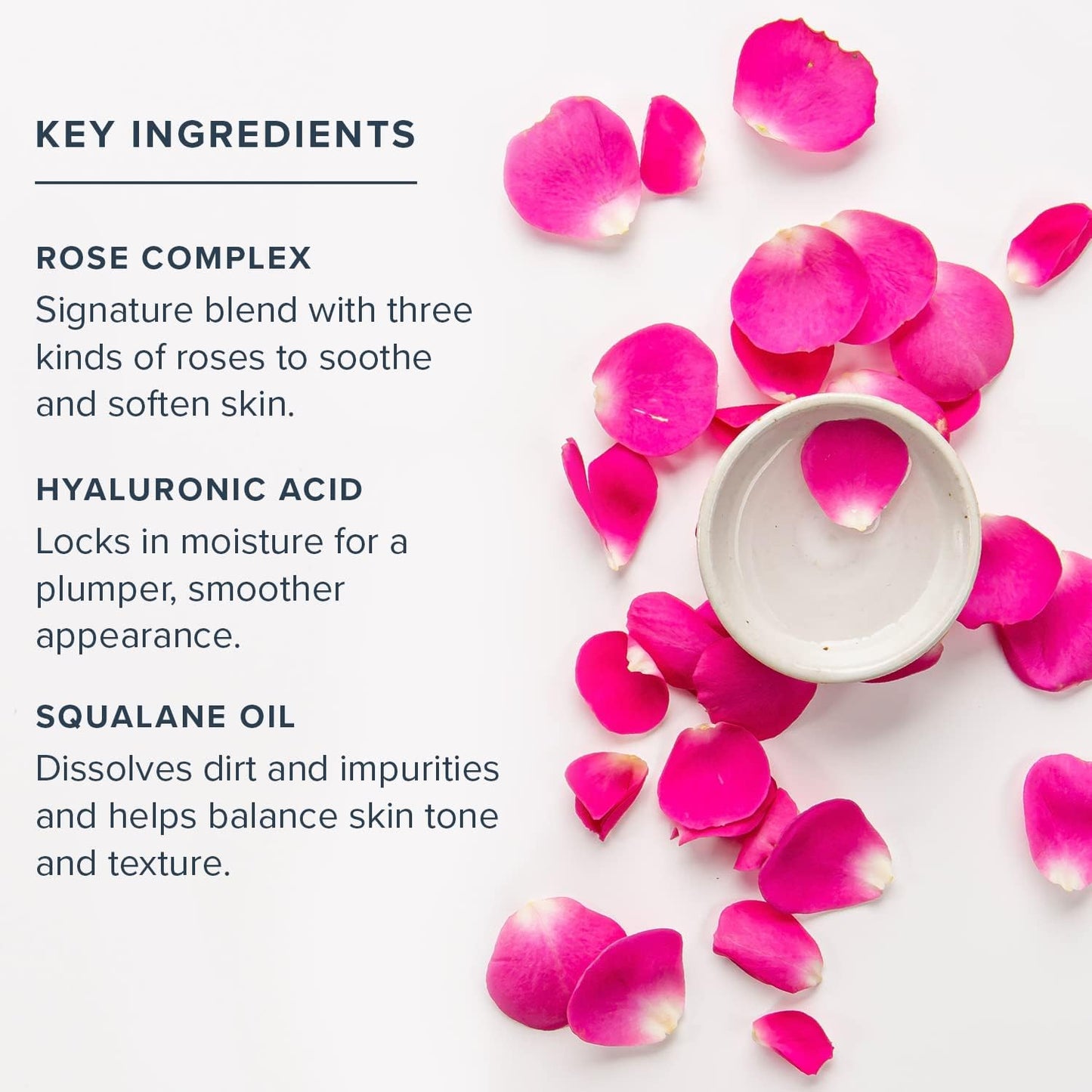 HERITAGE STORE Rosewater Cleanser Dry to Combination Skin 118ml