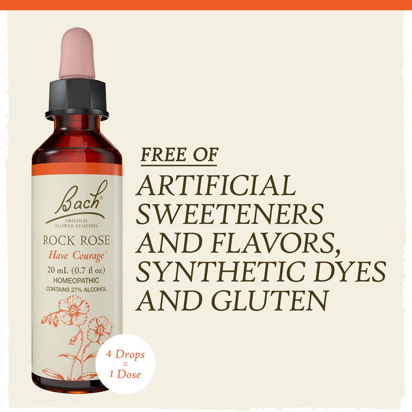 Bach Flower Remedies Rock Rose 20ml