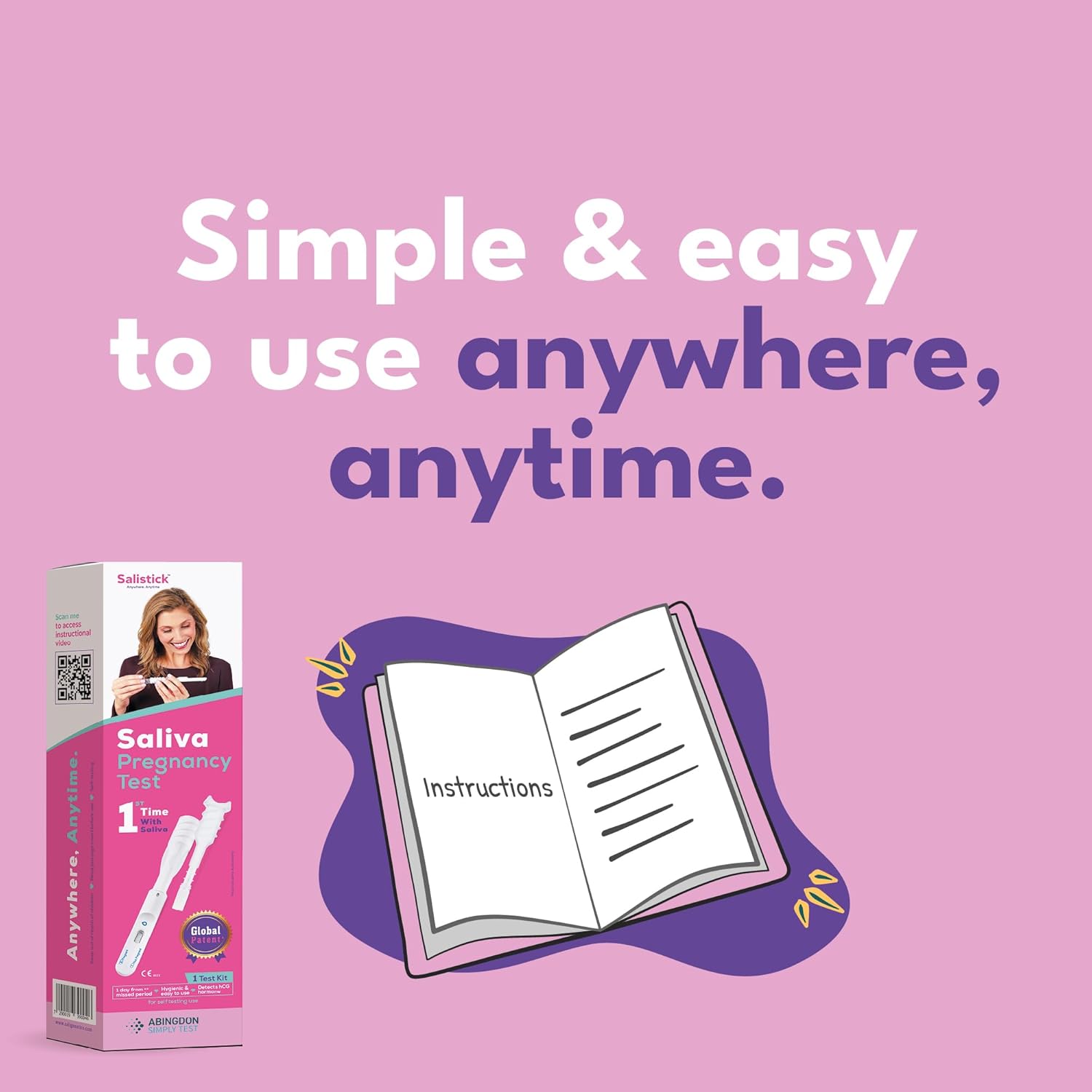 Salistick Saliva Pregnancy Test 1 Pack
