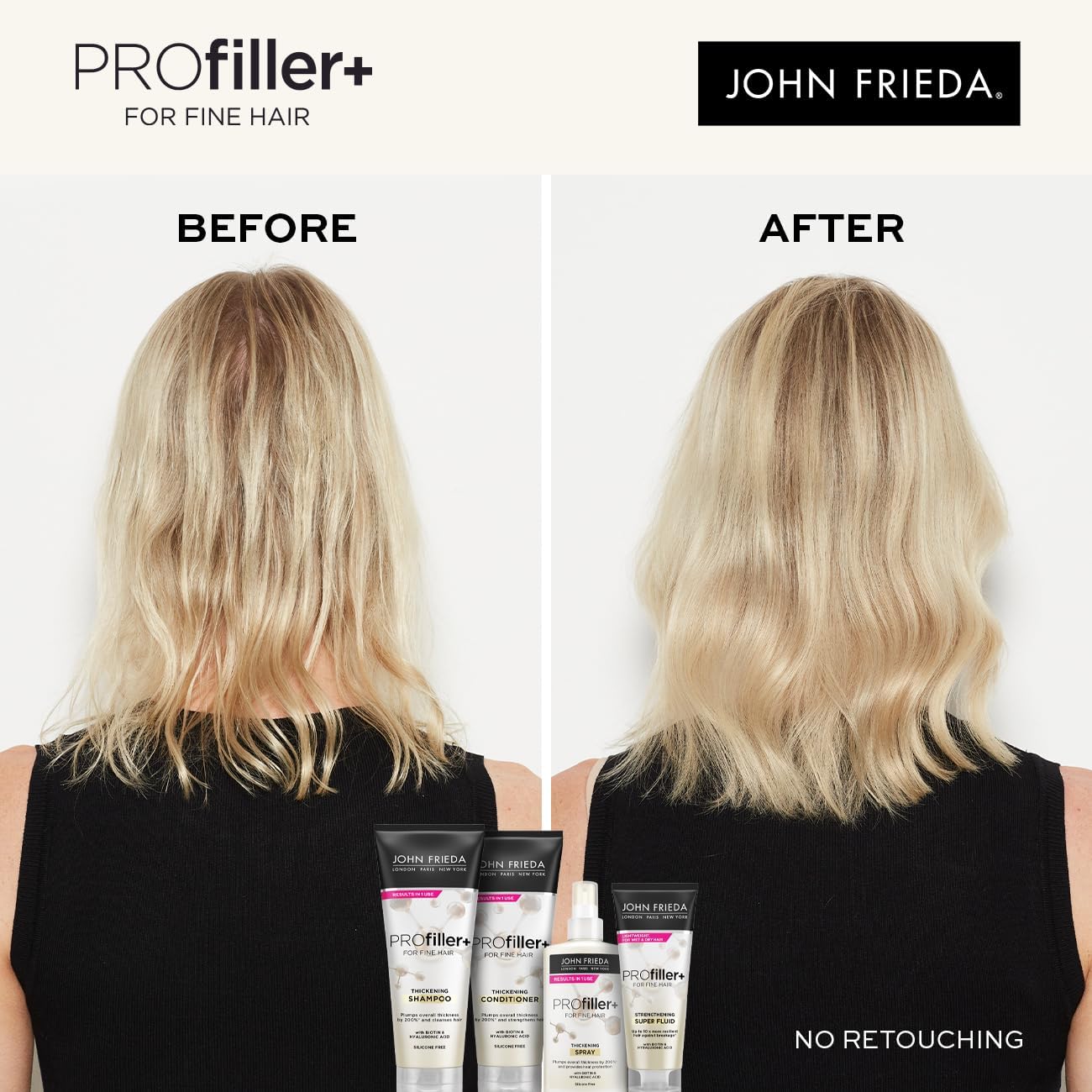 John Frieda Profiller+ Thickening Conditioner 250ml