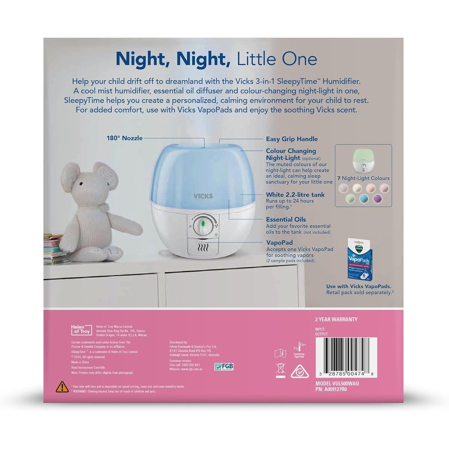 Vicks 3in1 Sleepytime Device