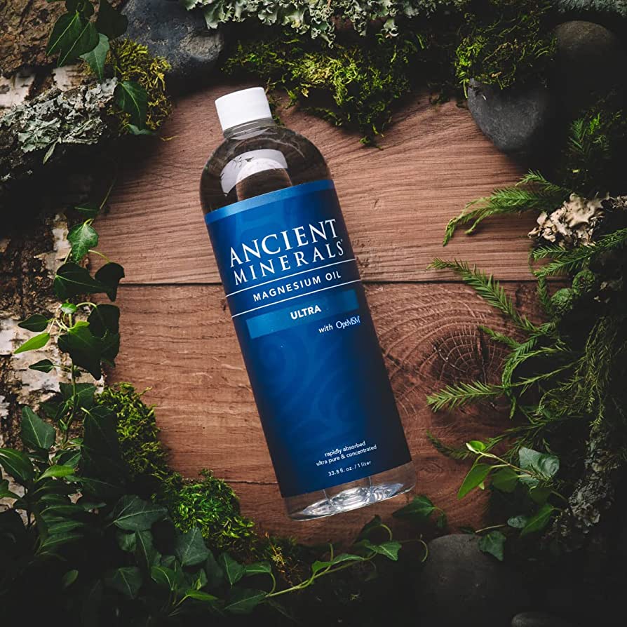 Ancient Minerals Magnesium Oil Ultra (With Msm) 1 Litre
