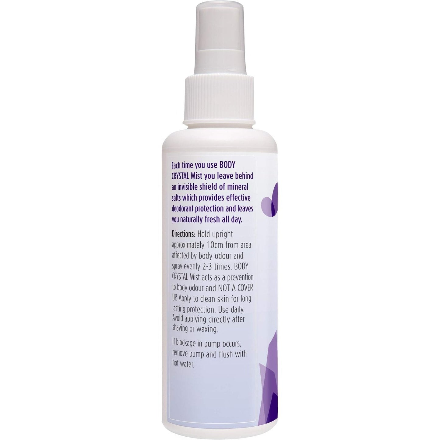 Body Crystal Deodorant Mist (Body Spray) Crystal Mist (Frag Free) 150ml