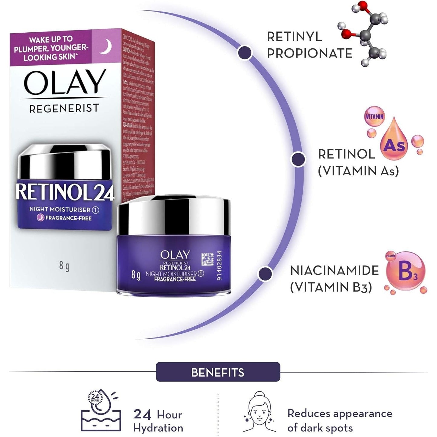 Olay Retinol24 Mini Cream 8g