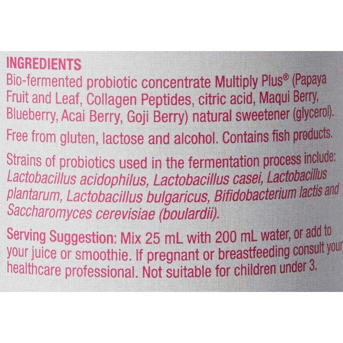 Henry Blooms Bio-Fermented Marine Collagen Concentrate (with Maqui, Acai, Goji & Blueberry) 500ml