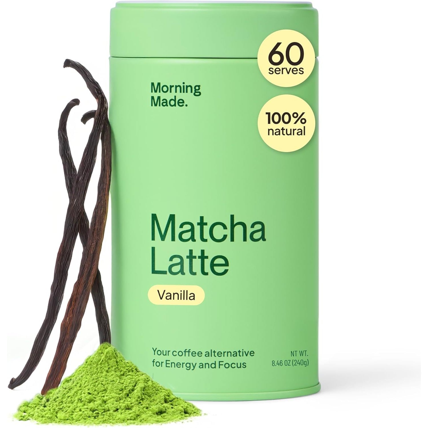 Morning Made Vanilla Matcha Latte 300g