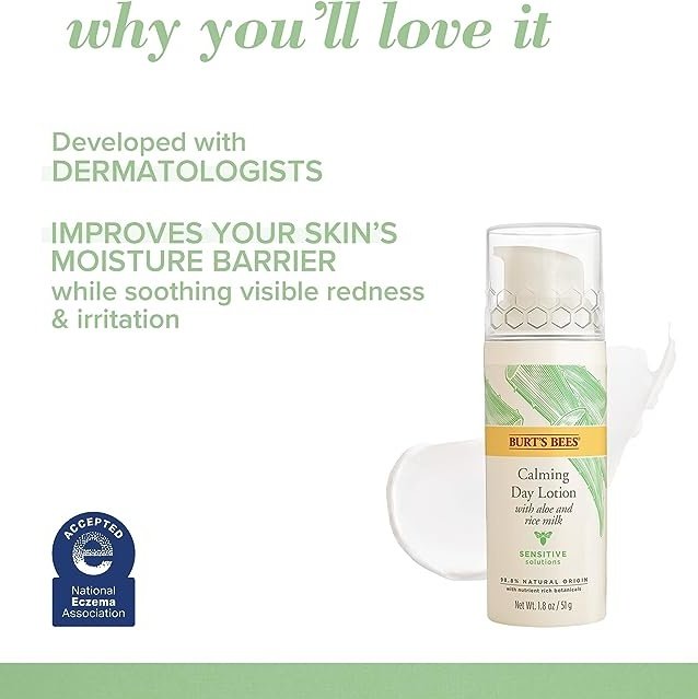 Burt's Bees Sensitive Solutions Calming Day Lotion 50g