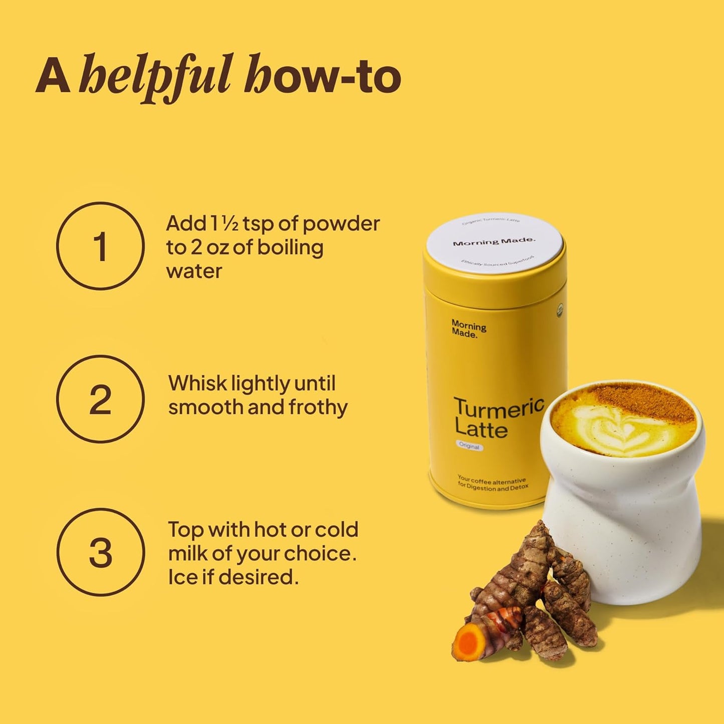 Morning Made Original Turmeric Latte 300g