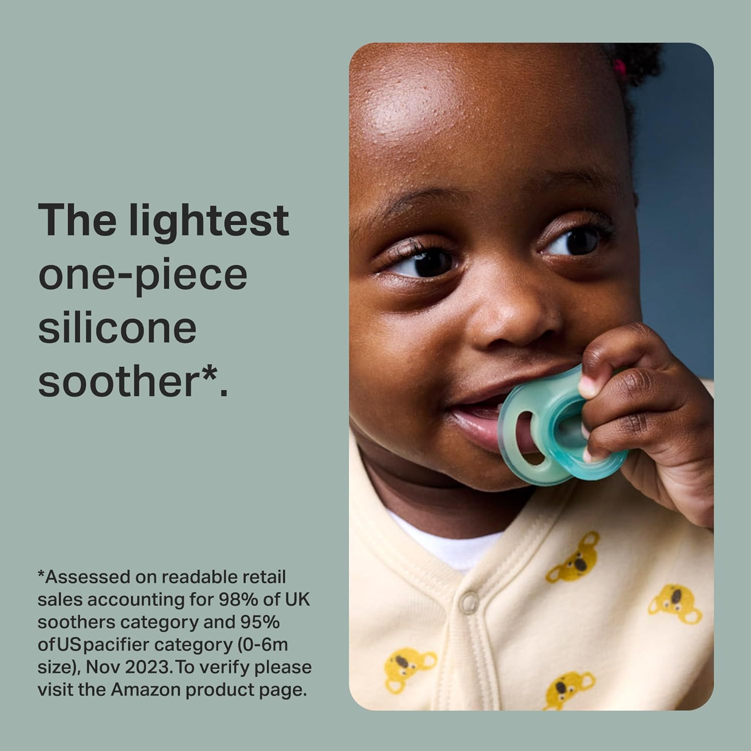 Tommee Tippee Ultralight Soother Night 18-36 Months 2 Pack