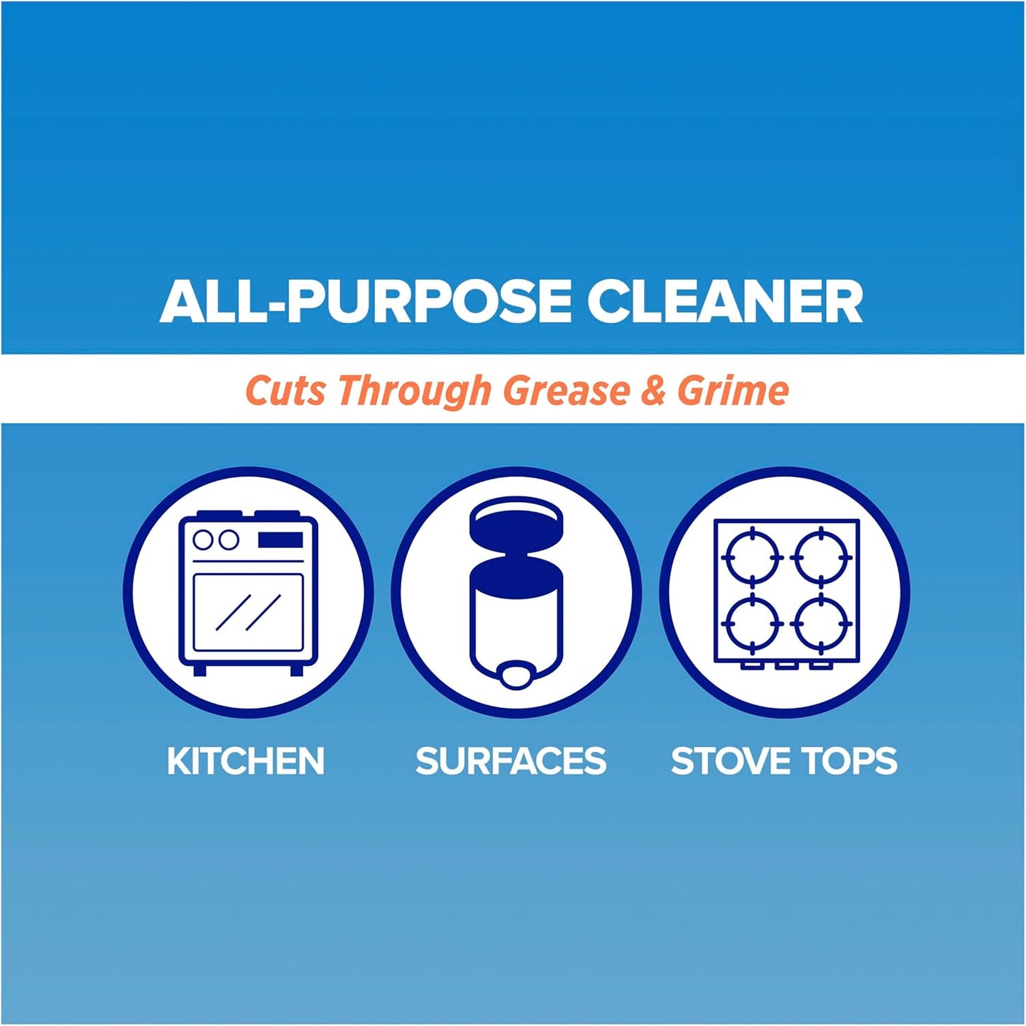 Nifti Hardworking Multipurpose Cleaner Trigger, 500ml, All Purpose Surface Spray