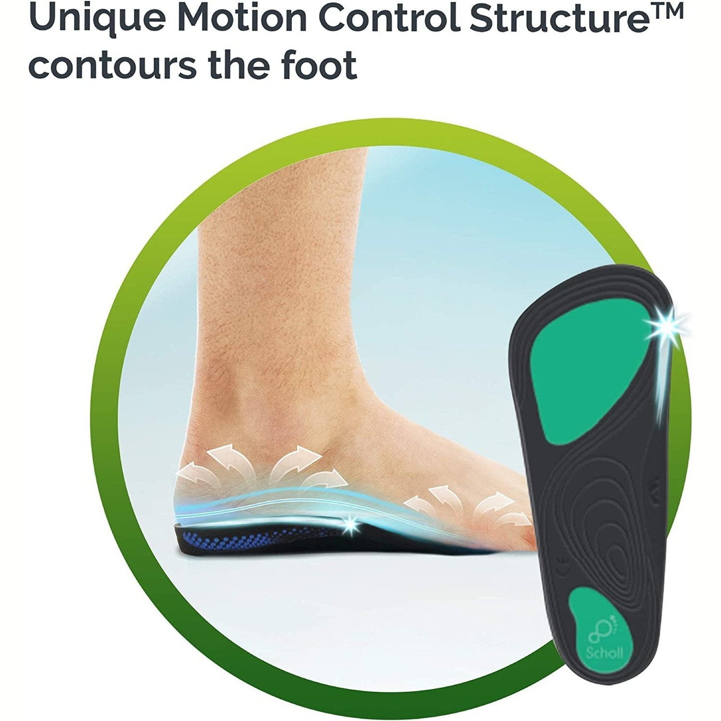 Scholl In Balance Ball of Foot & Arch Orthotic Insole Medium