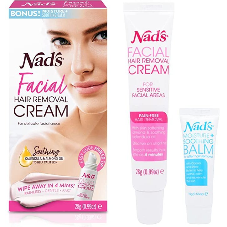 Nad's Facial Hair Removal Cream - 28g