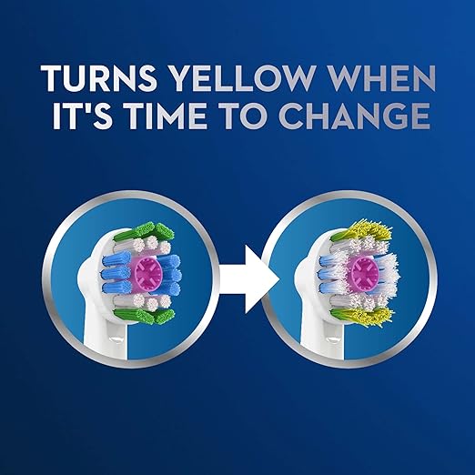 Oral B Power Toothbrush 3D White Refills 3 Pack