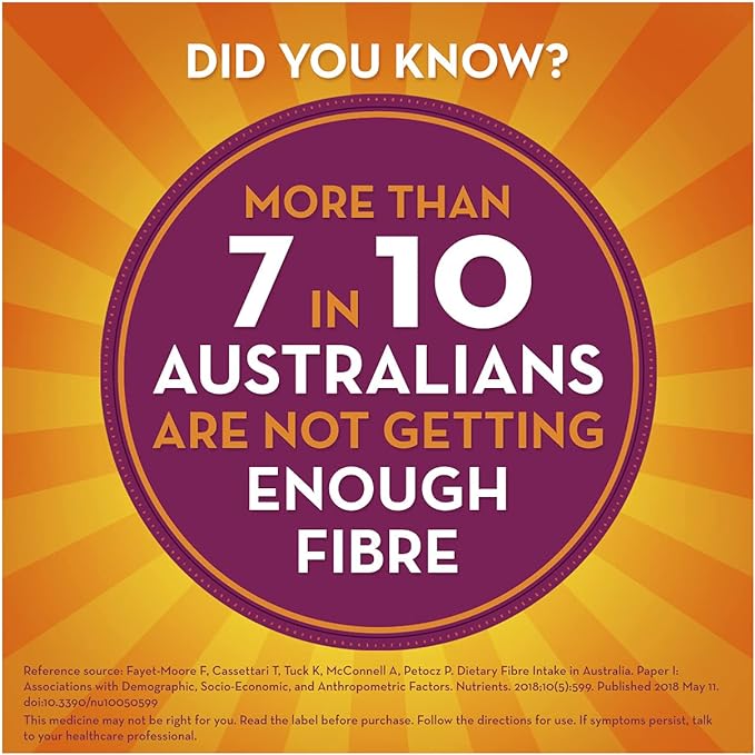 Metamucil Daily Fibre Supplement Fibre Caps 300 Capsules