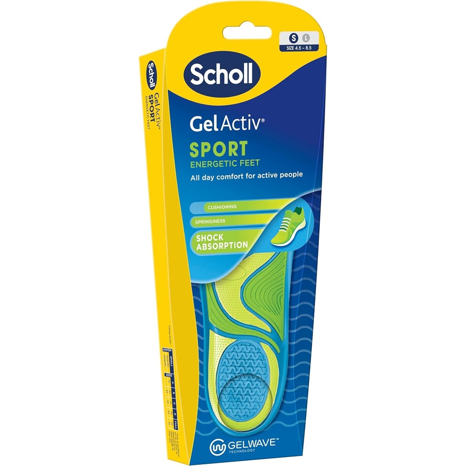 Scholl Gel Activ Insole Casual Small