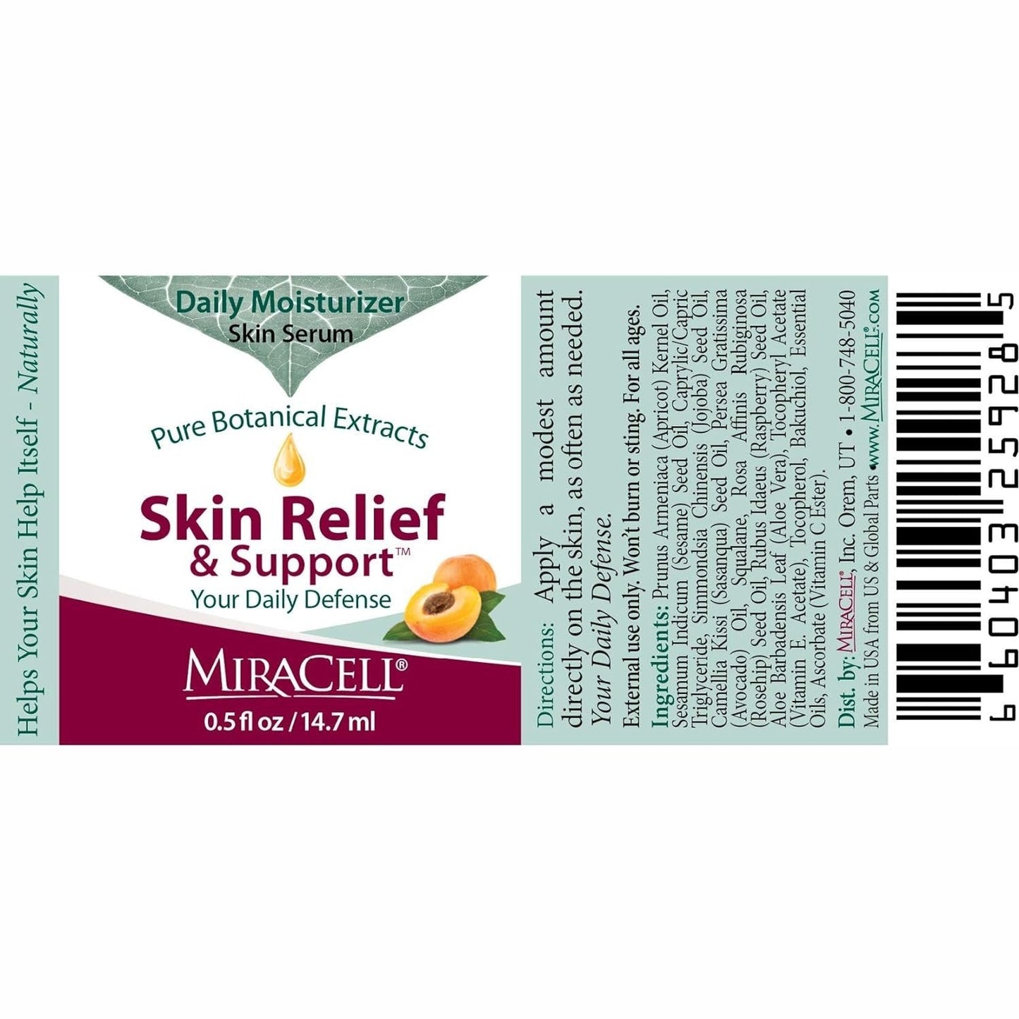 Nature's Sunshine MiraCell Skin Relief & Support 14.7ml