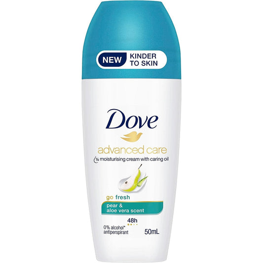 Dove Women Advanced Care Pear & Aloe Vera Antiperspirant Roll On 50ml