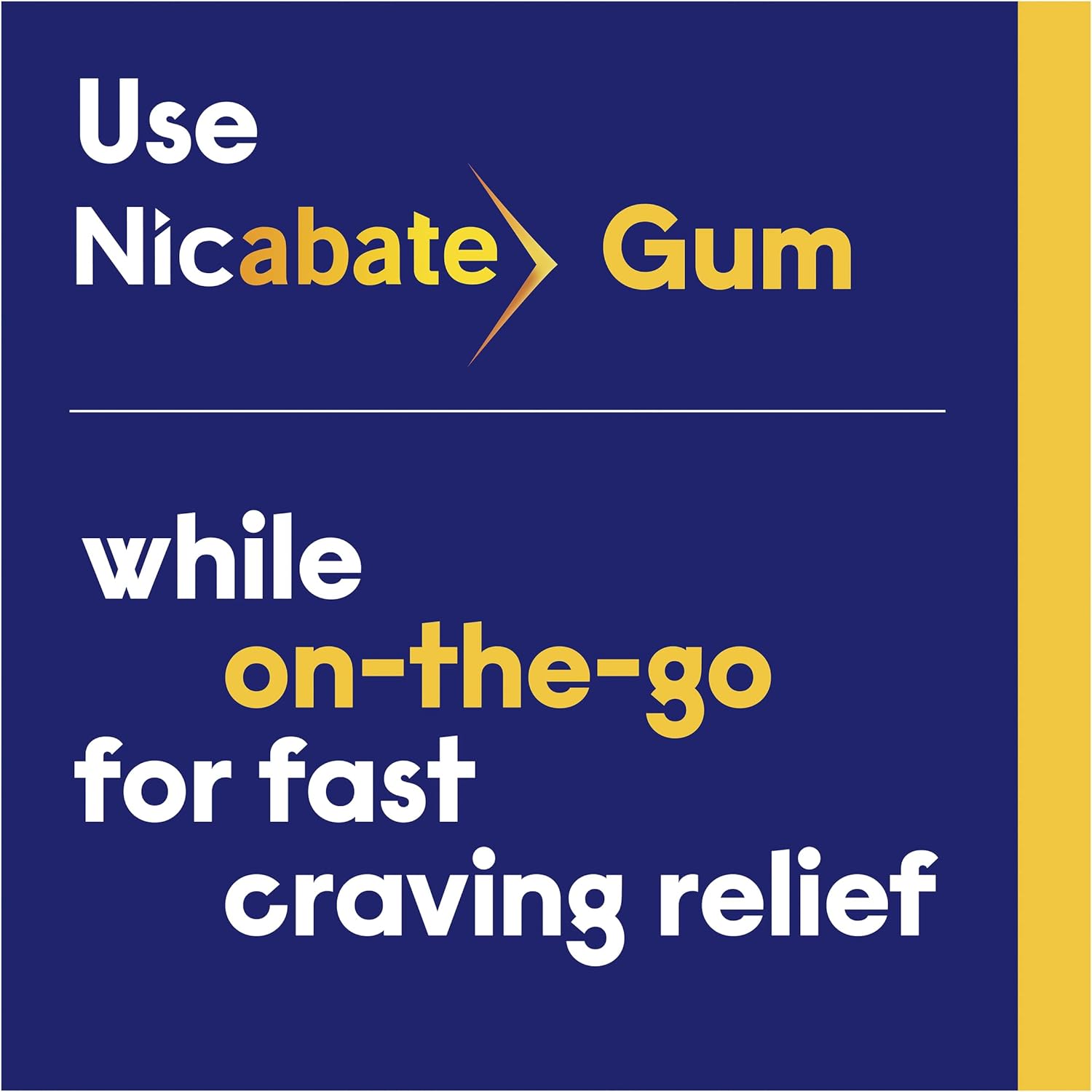 Nicabate Extra Fresh Mint Gum Quit Smoking 4mg 100 Pack