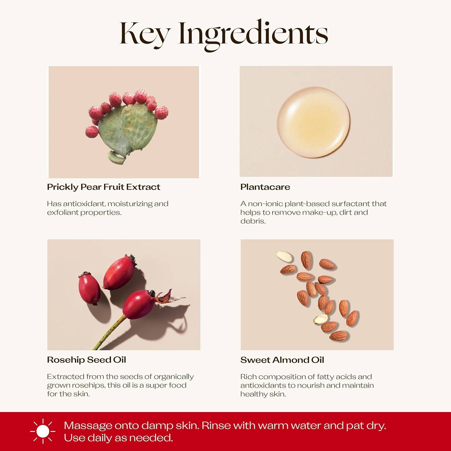 Trilogy Rosehip Cream Cleanser 200ml