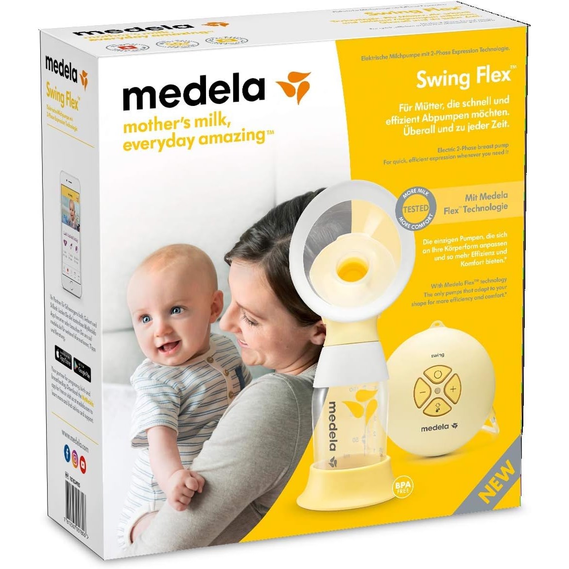 Medela Swing Flex Single Electric Breast Pump