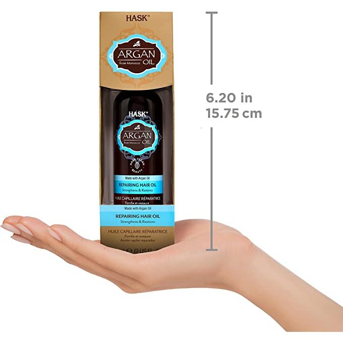 HASK ARGAN REPAIR SHINE OIL 59ML PUMP