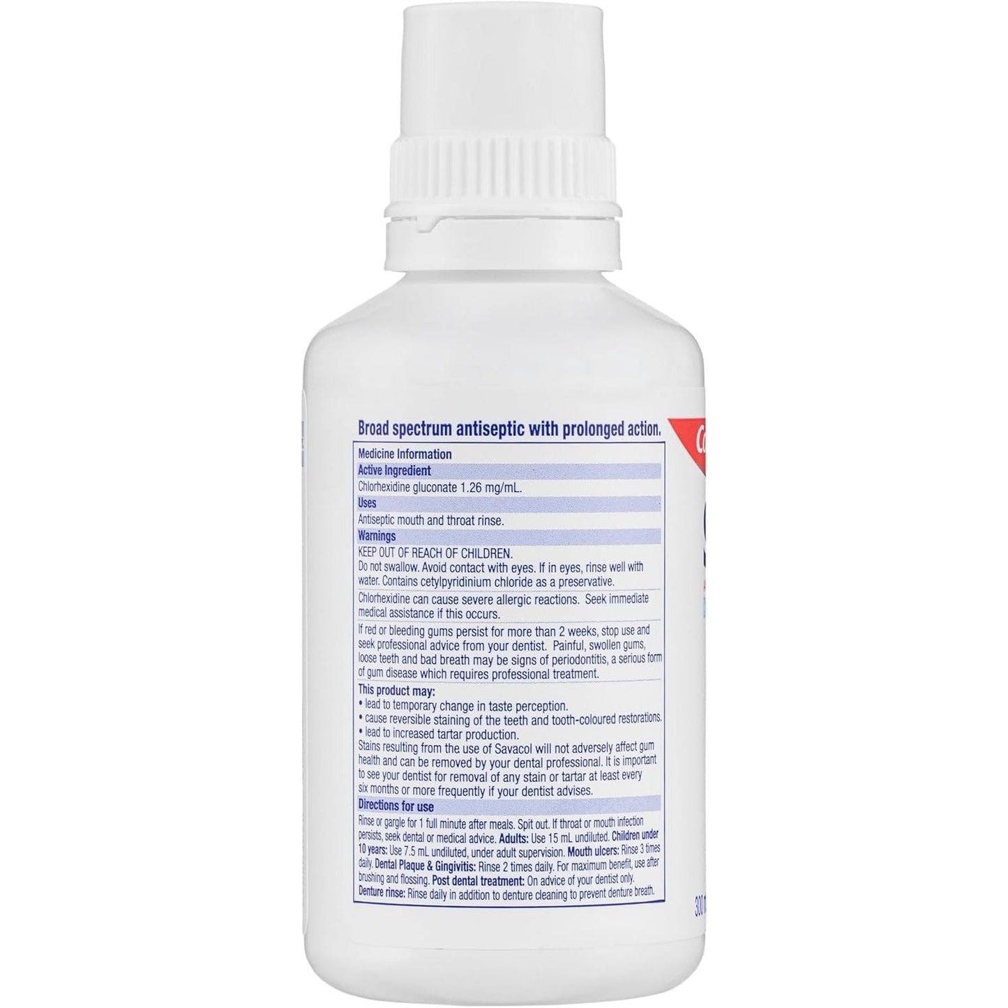 Colgate Savacol Mouthrinse Freshmint 300ml