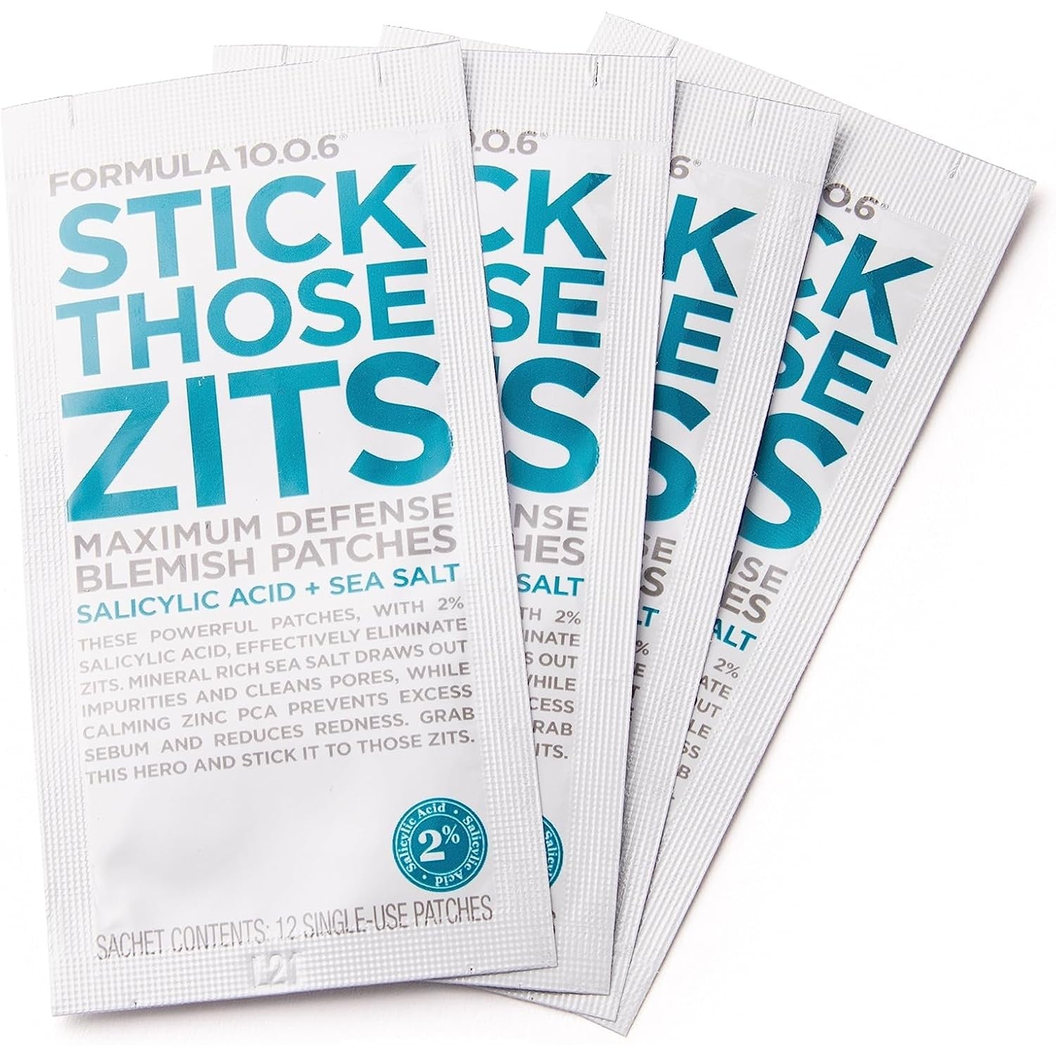Formula 10.0.6 Stick Those Zits Blemish Patches 60 Pack