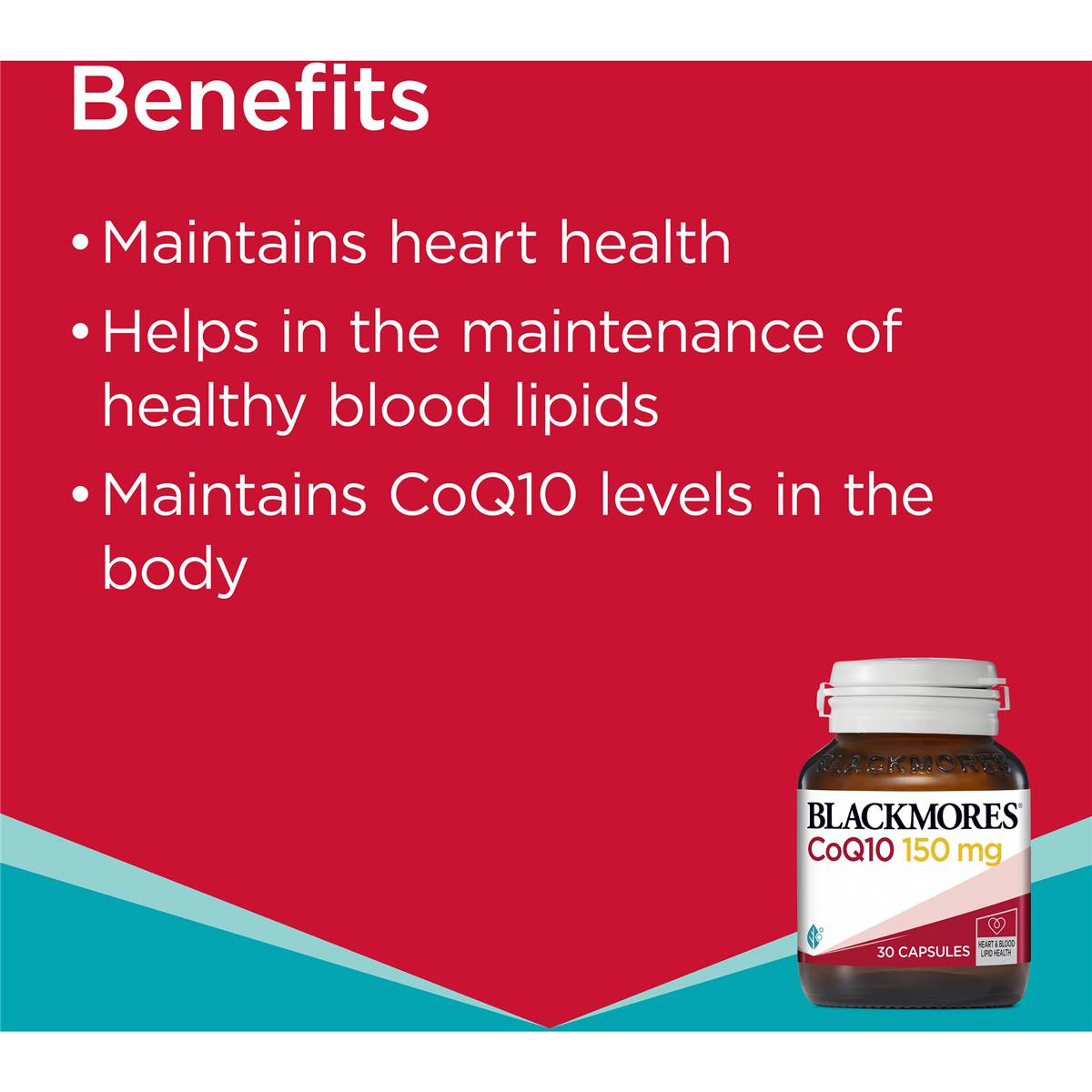 Blackmores COQ10 150mg 30 Capsules