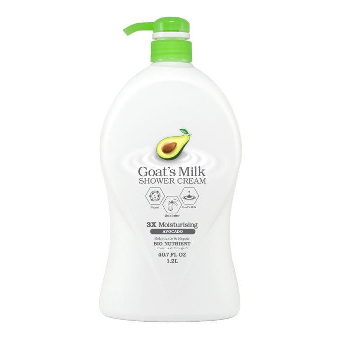 Lovercare Goat's Milk Avocado Shower Cream 1.2 L