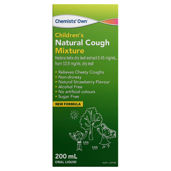 Chemists’ Own Children’s Natural Cough Mixture Liquid 200ml