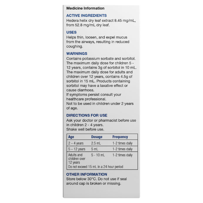 Chemists’ Own Children’s Natural Cough Mixture Liquid 200ml