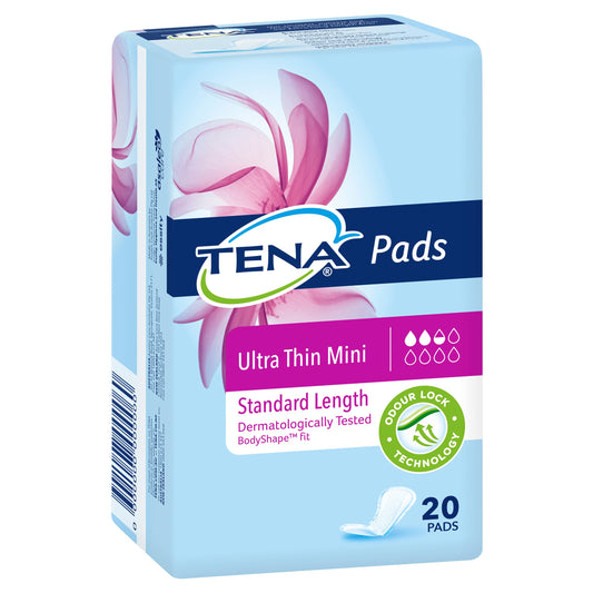 Tena Lady Ultra Thin Mini Standard Length Pads 20PK