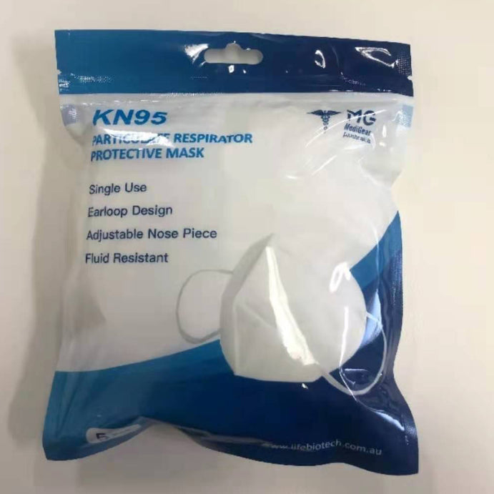 Mg Kn95 Face Masks 5 Pack