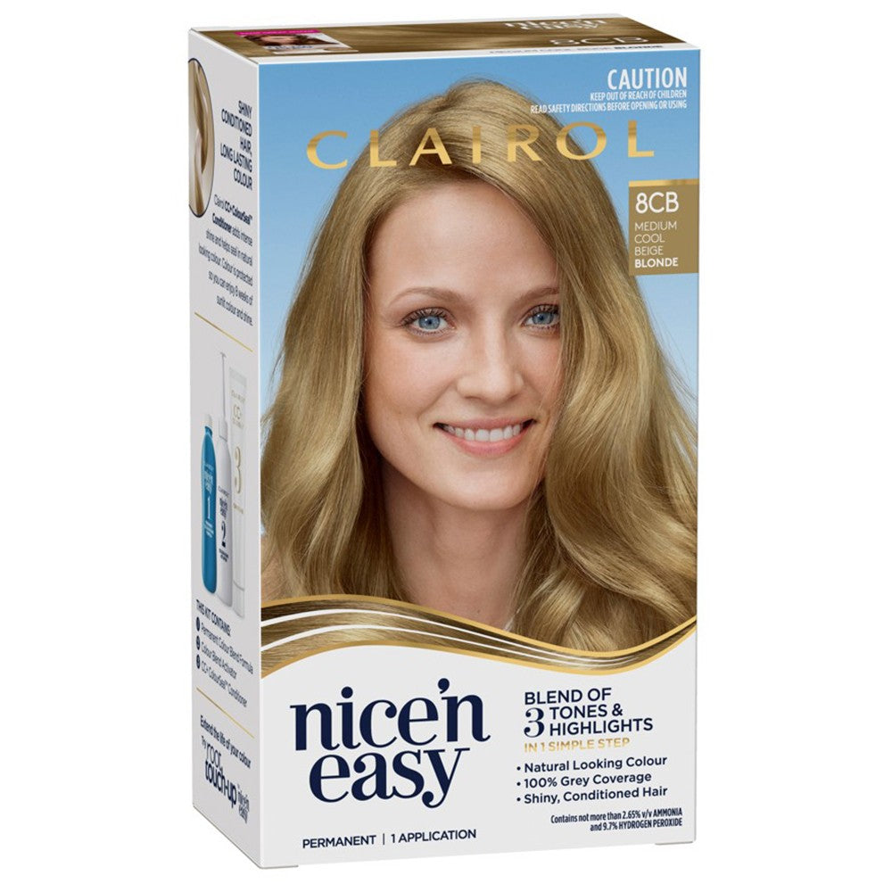 CLAIROL Nice 'N Easy 8CB Natural Medium Champagne