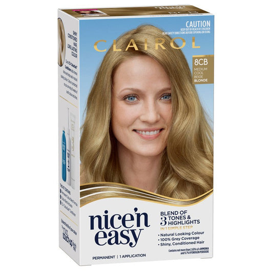 CLAIROL Nice 'N Easy 8CB Natural Medium Champagne