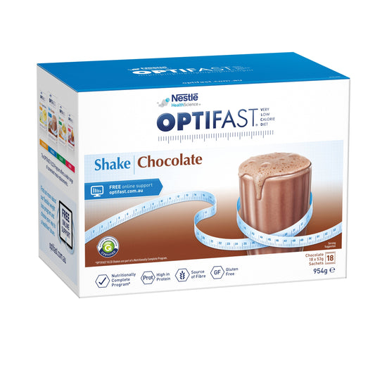 Optifast VLCD Shake Chocolate 18 x 53g