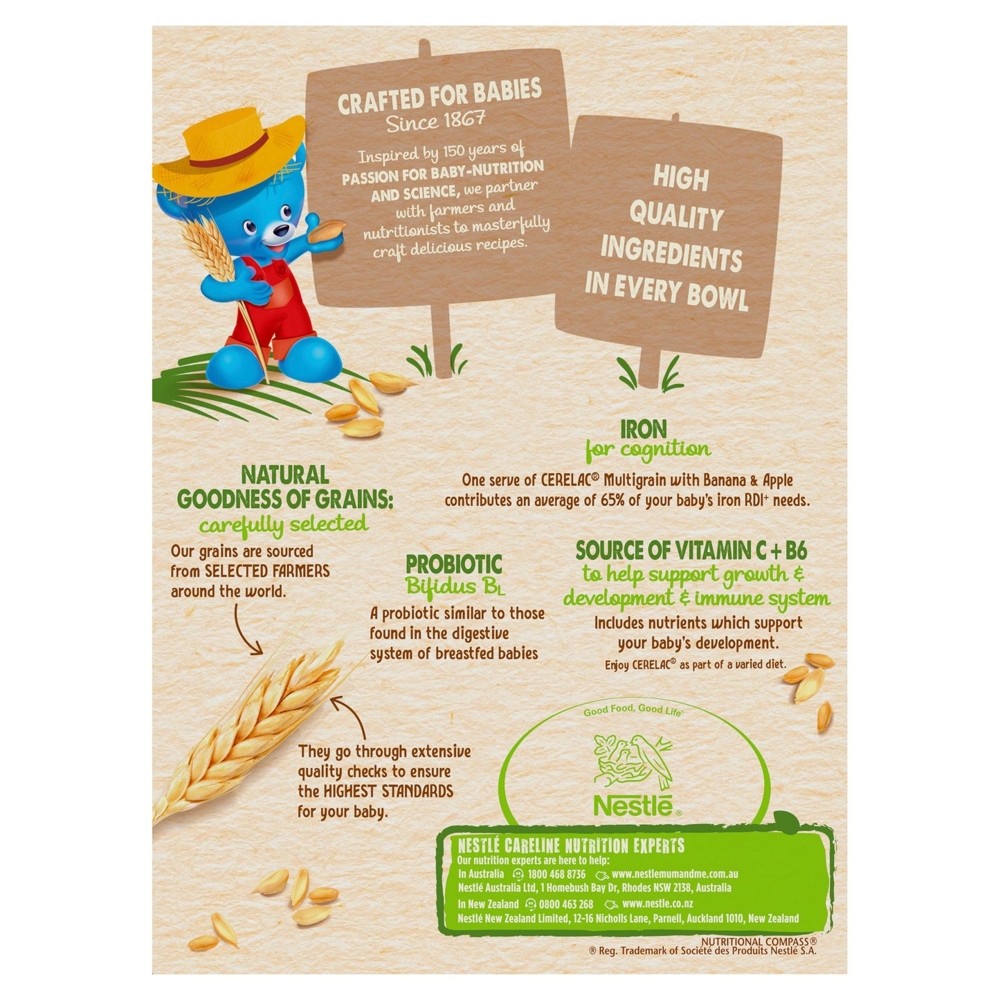 Cerelac Infant Cereal Banana & Apple 200g