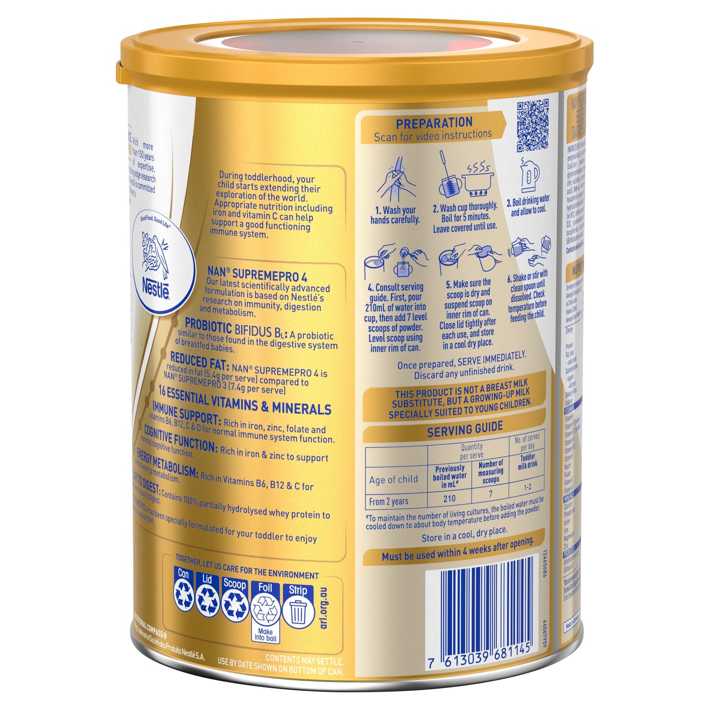 NAN SUPREMEPRO STAGE 4 800g