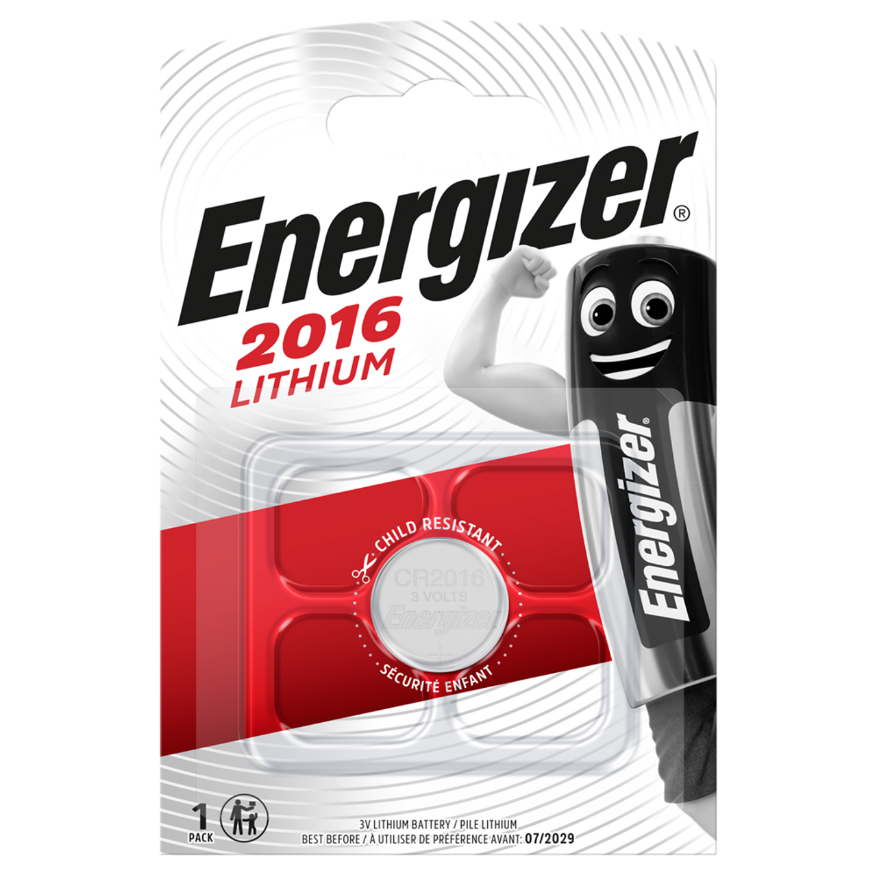 Energizer ECR 2016 BS Pack of 1