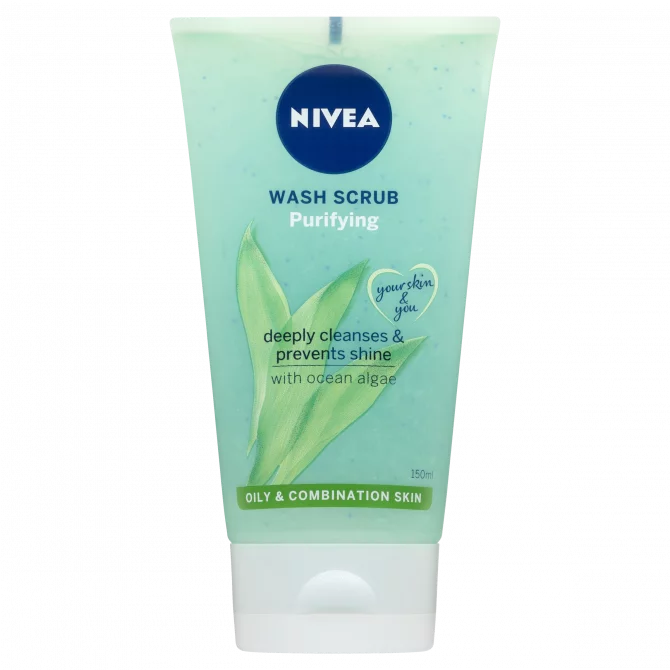 Nivea Visage Daily Essentials 2 in 1 Wash & Scrub 150ml
