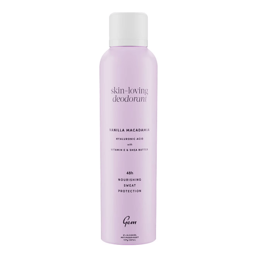 Gem Deodorant Antiperspirant Vanilla Macadamia 127g