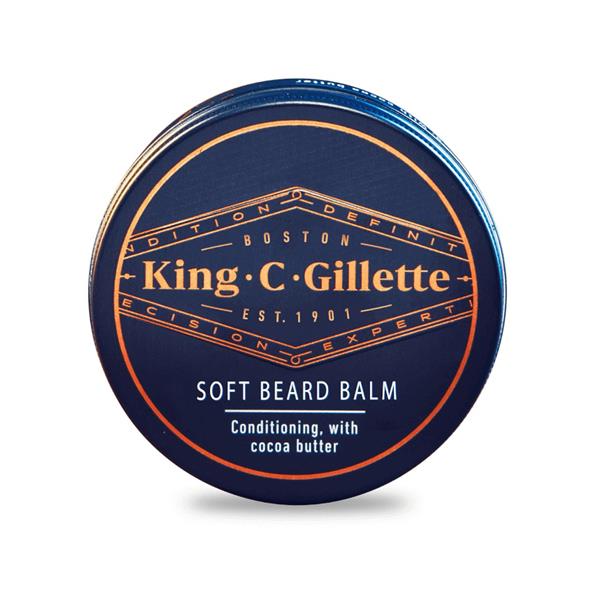 King C. Gillette Men's Soft Beard Balm 100mL