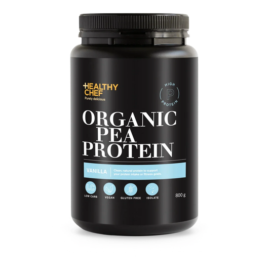The Healthy Chef Organic Pea Protein Vanilla 800g