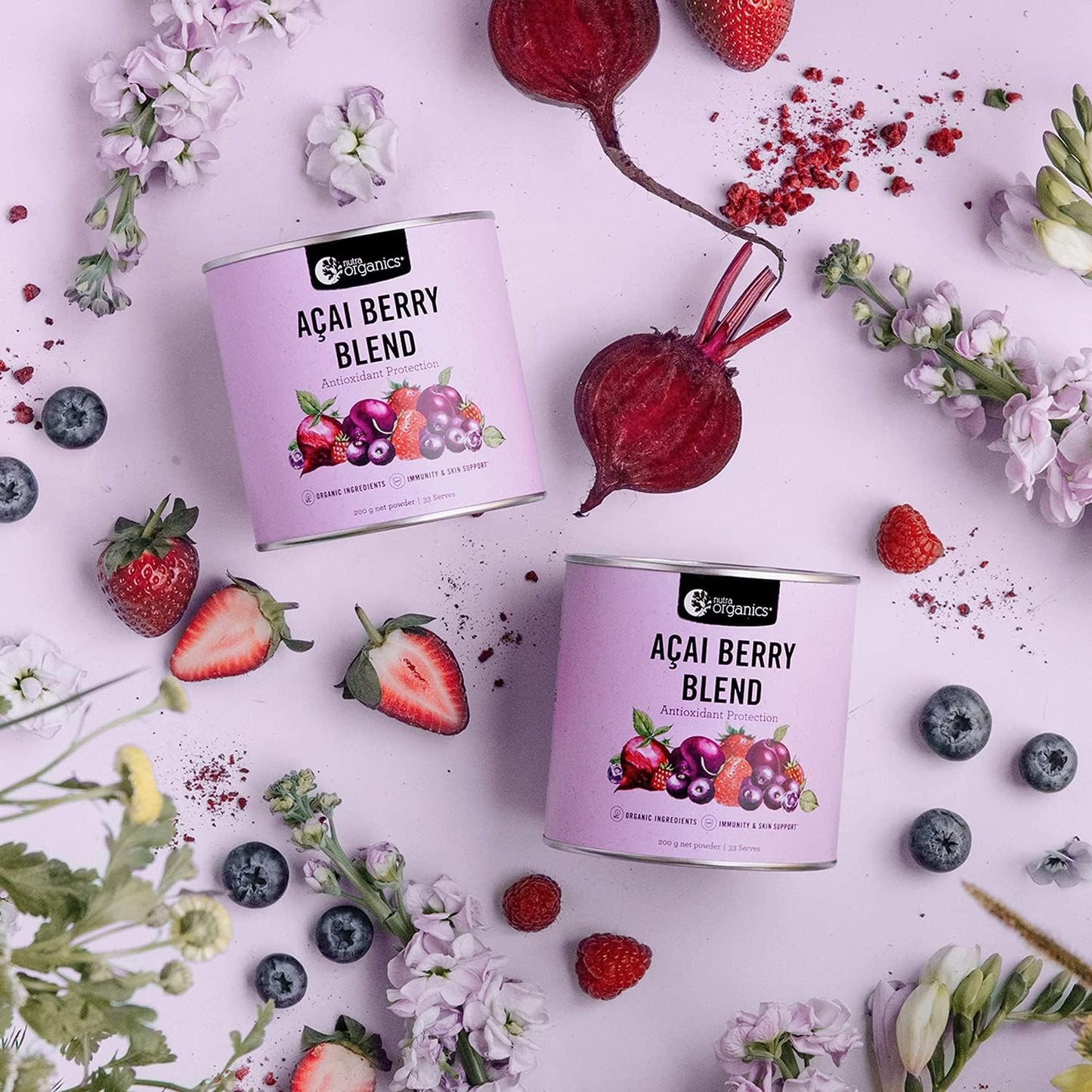 Nutra Organics Organic Acai Berry Blend 200g