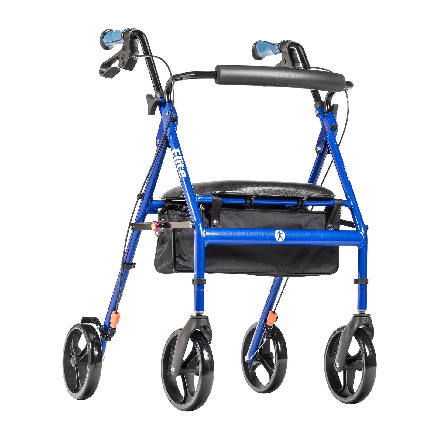 Hugo Fit 6 Rollator With Seat Blue