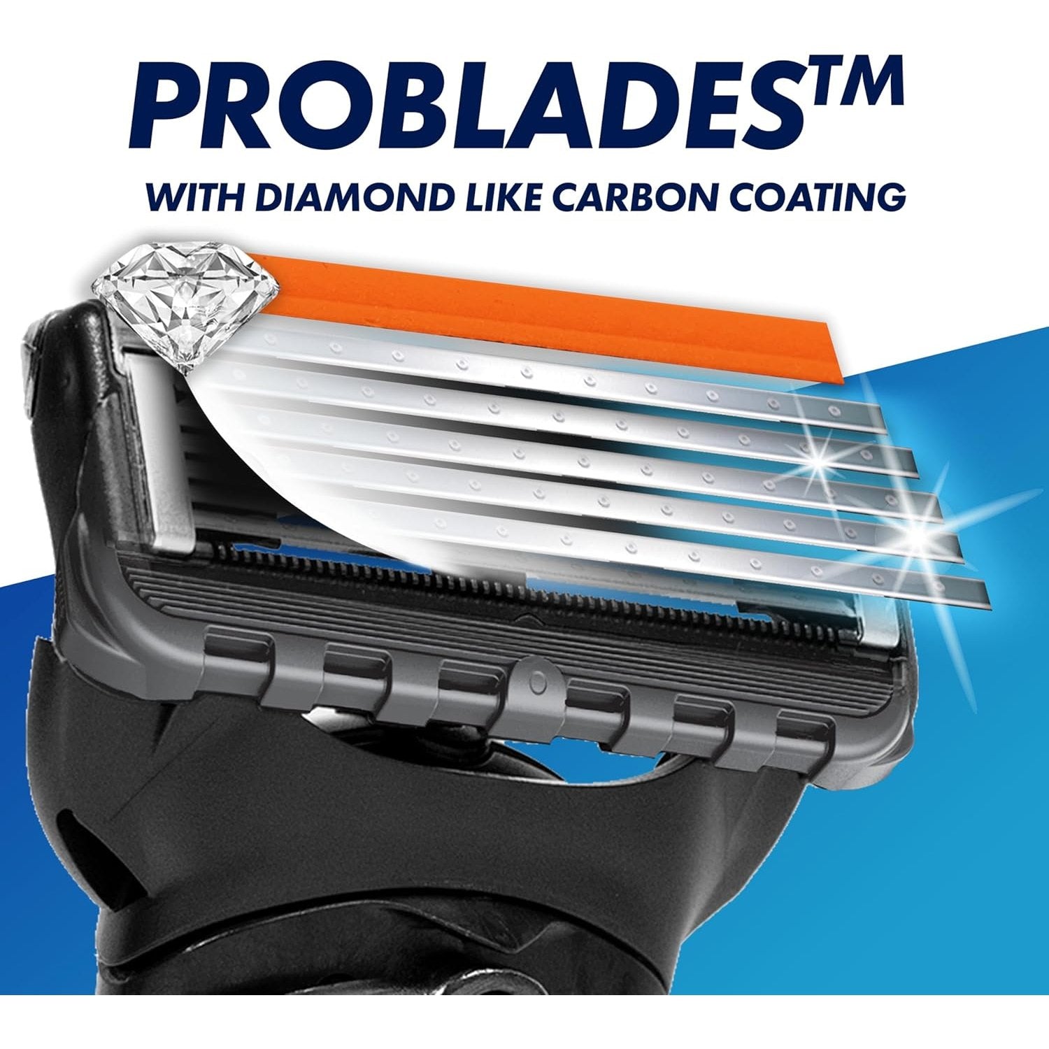 Gillette Proglide 5 Razor Handle + 4 Cartridges