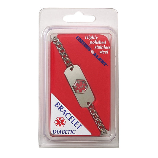 EZY Dose 90504 Medical ID Diabetic Bracelet Small