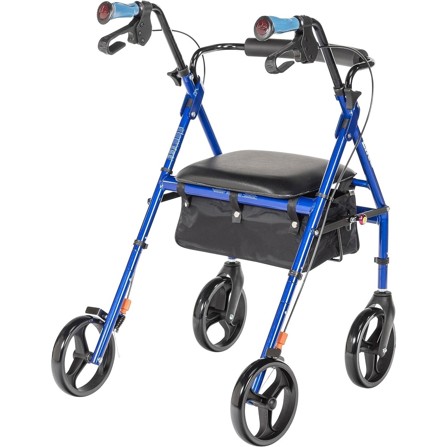 Hugo Fit 6 Rollator With Seat Blue